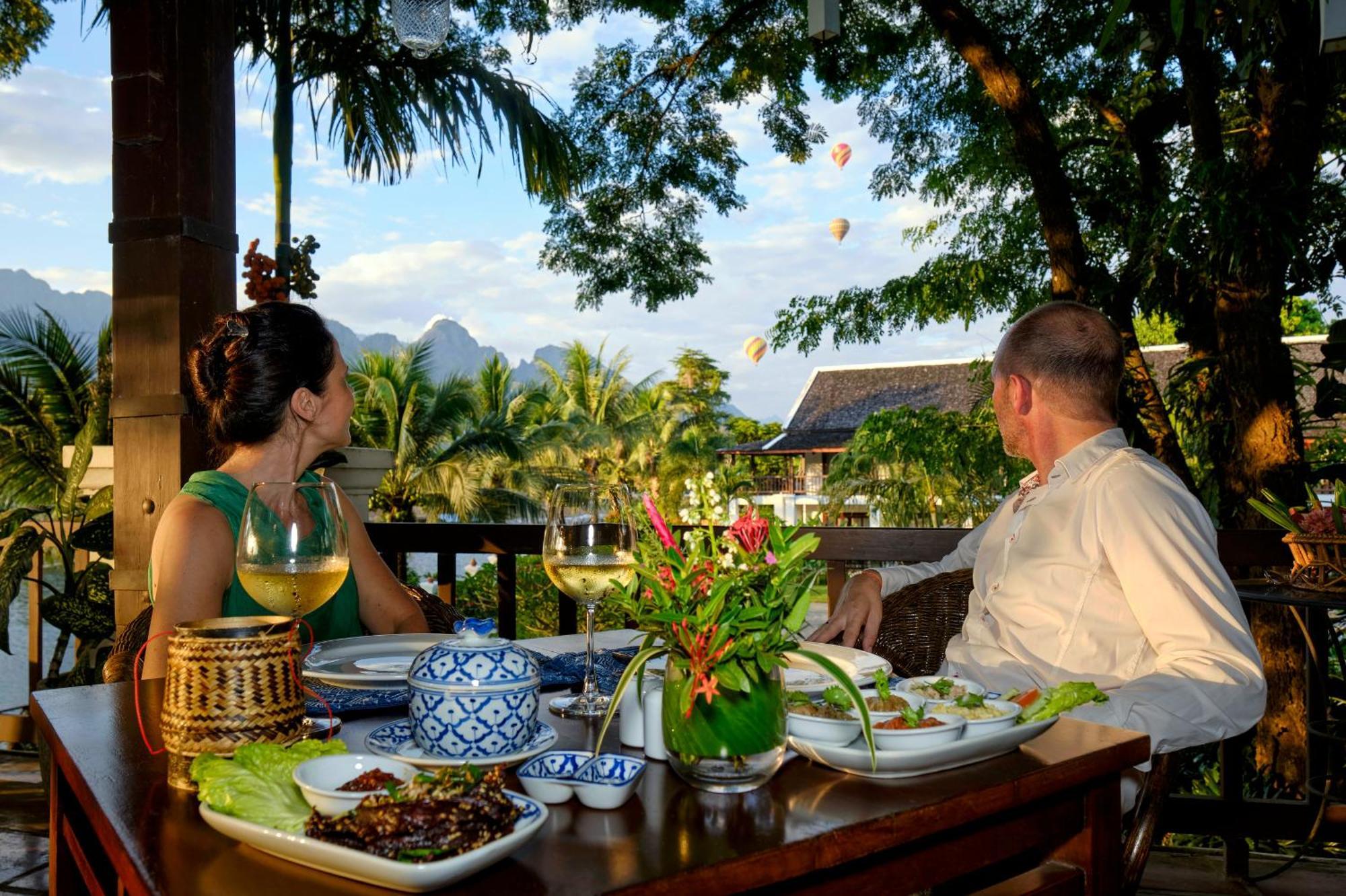 Riverside Boutique Resort, Vang Vieng Exterior photo