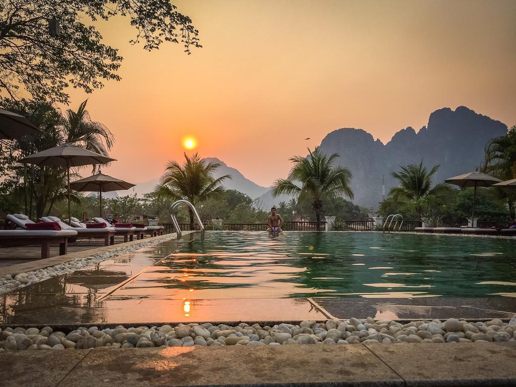 Riverside Boutique Resort, Vang Vieng Exterior photo