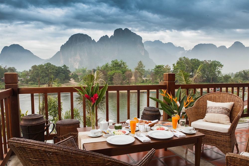 Riverside Boutique Resort, Vang Vieng Exterior photo