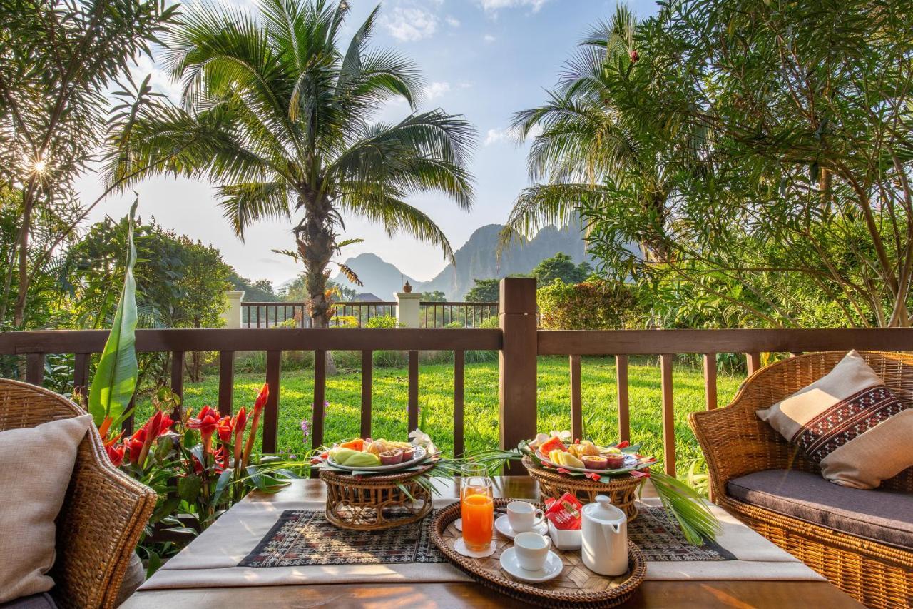 Riverside Boutique Resort, Vang Vieng Exterior photo