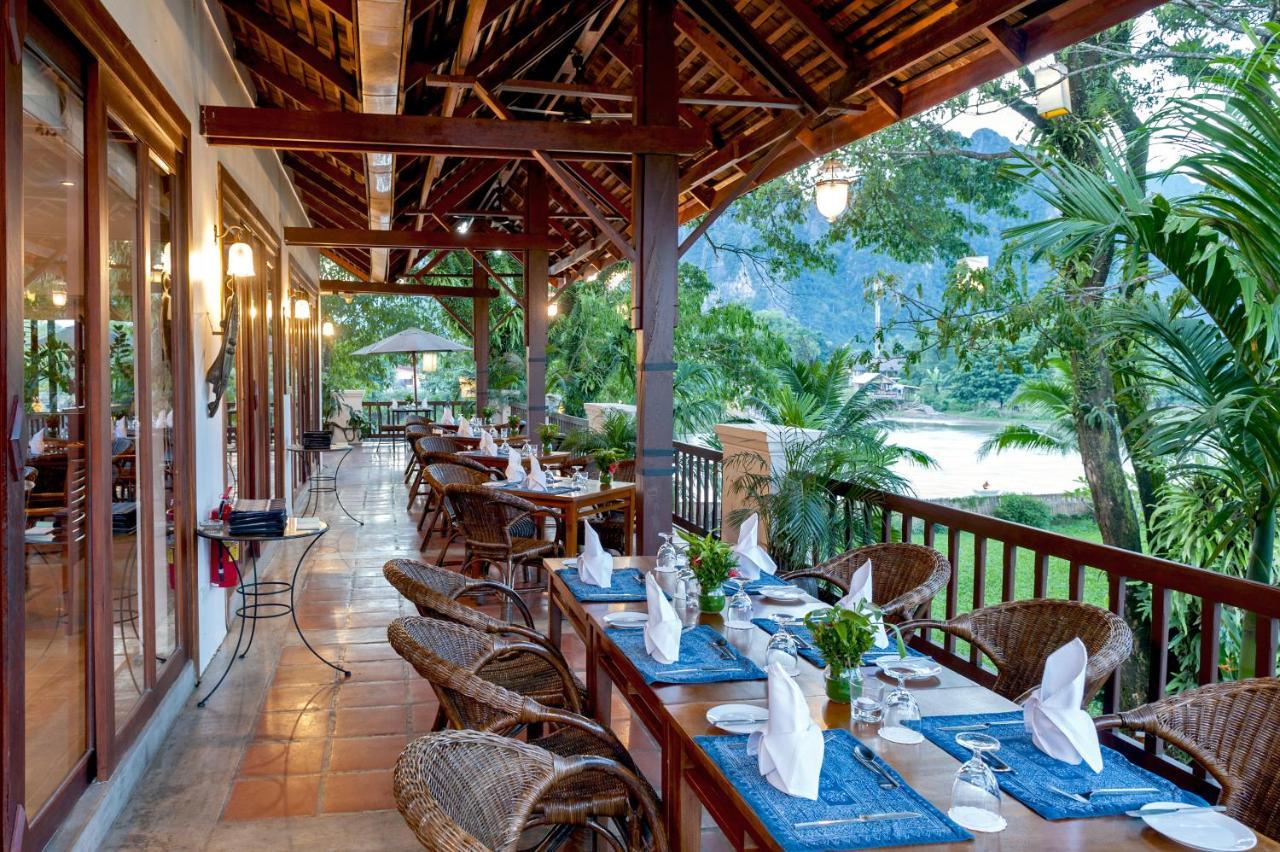 Riverside Boutique Resort, Vang Vieng Exterior photo