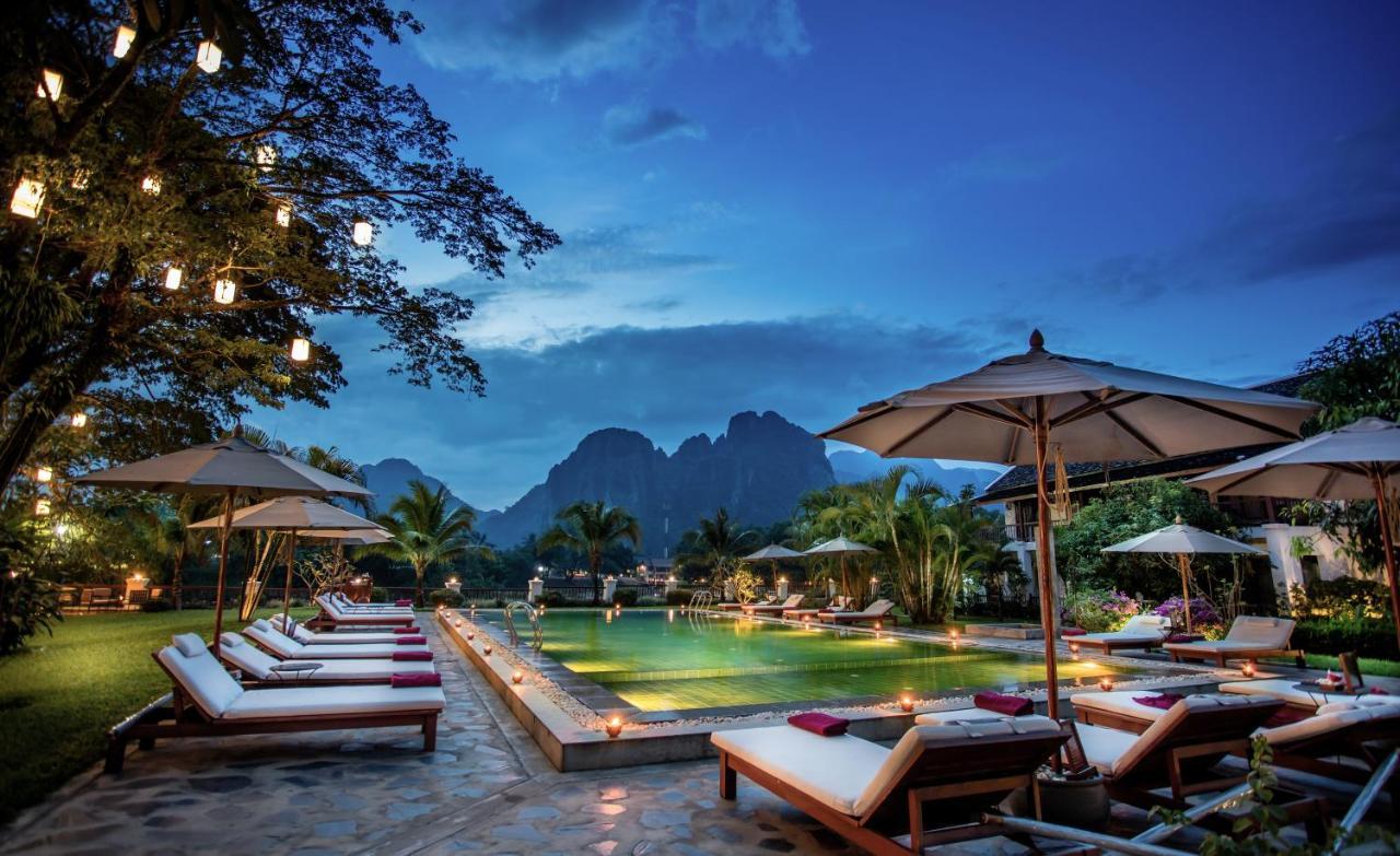 Riverside Boutique Resort, Vang Vieng Exterior photo